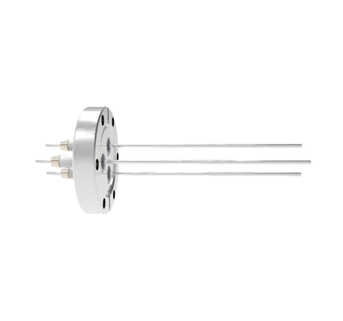 0.094 Conductor Diameter 3 Pin 10kV 16.5 Amp Nickel Conductor in a CF2.75