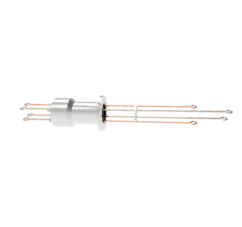 Thermocouple, Type R/S, 2 Pair Loop Type in a KF16 ISO Quick Flange, Without Plug