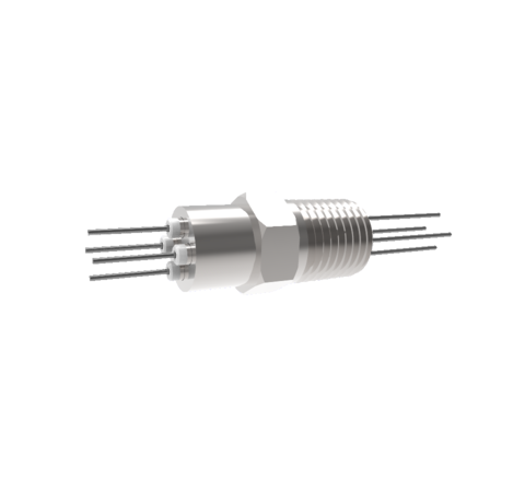 0.032 Conductor Diameter 4 Pin 2kV 8.5 Amp Molybdenum Conductor