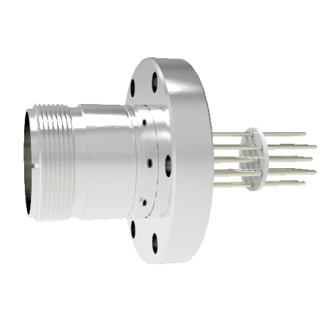 16 Pin 5015 Style Circular Connector, 700V, 4.8 Amp, Alumel Conductors in a CF2.75 Without Plug